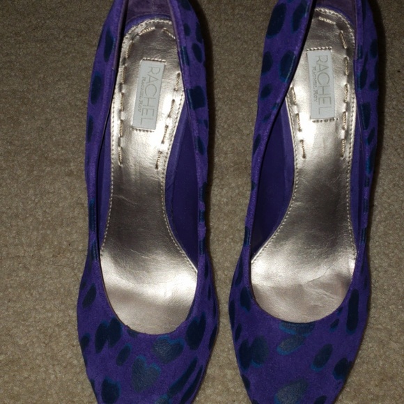 Rachel Roy suede platform stilettos NWT - Picture 8 of 8